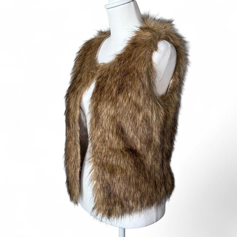 Y2K Arden B Penny Lane Faux Fur Vest